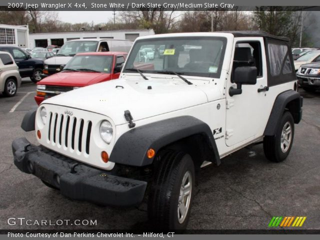 2007 Jeep Wrangler X 4x4 in Stone White