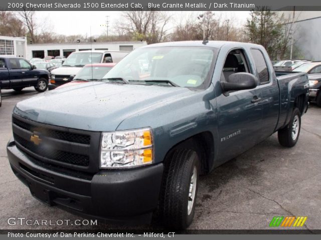 2009 Chevrolet Silverado 1500 Extended Cab in Blue Granite Metallic