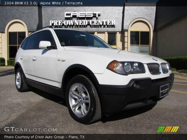 2004 BMW X3 3.0i in Alpine White