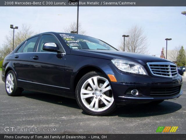 2008 Mercedes-Benz C 300 Luxury in Capri Blue Metallic