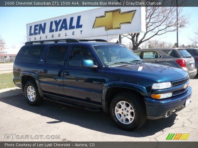 2006 Chevrolet Suburban Z71 1500 4x4 in Bermuda Blue Metallic