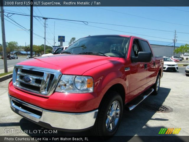 2008 Ford F150 XLT SuperCrew in Redfire Metallic