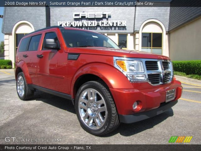 2008 Dodge Nitro SXT in Sunburst Orange Pearl