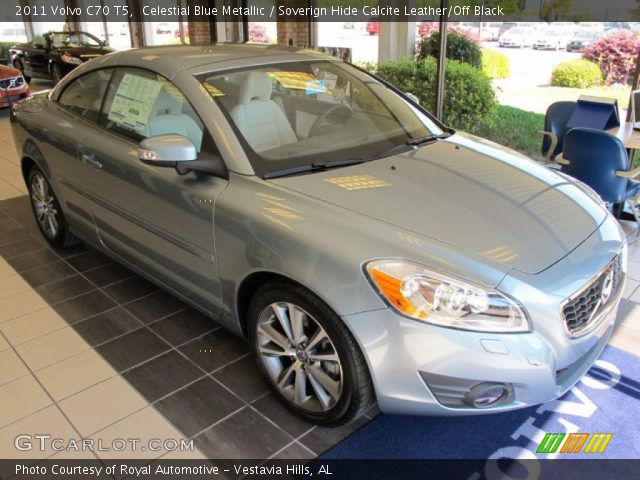 2011 Volvo C70 T5 in Celestial Blue Metallic