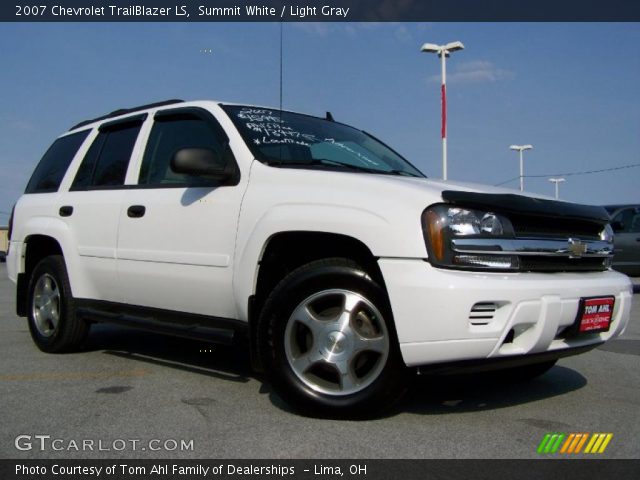 2007 Chevrolet TrailBlazer LS in Summit White
