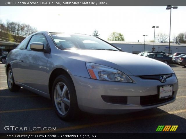 2005 Honda Accord EX-L Coupe in Satin Silver Metallic