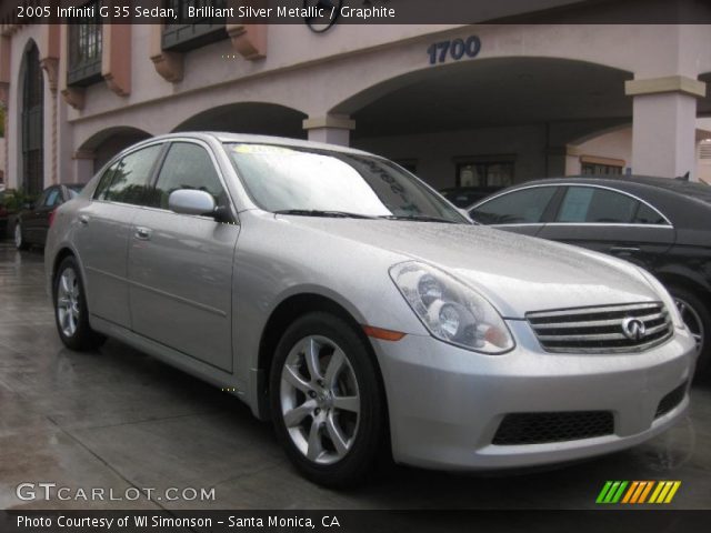 2005 Infiniti G 35 Sedan in Brilliant Silver Metallic