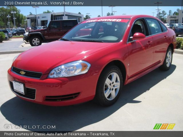 2010 Chevrolet Impala LS in Victory Red