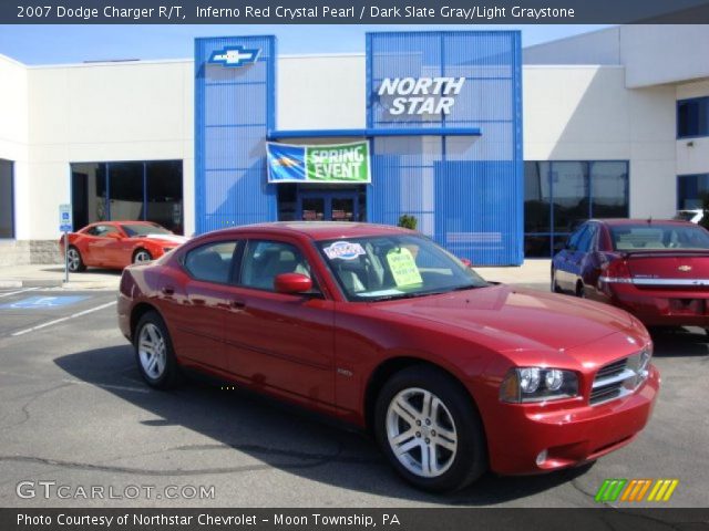 2007 Dodge Charger R/T in Inferno Red Crystal Pearl