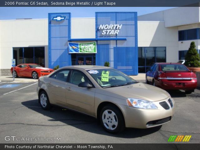 2006 Pontiac G6 Sedan in Sedona Beige Metallic