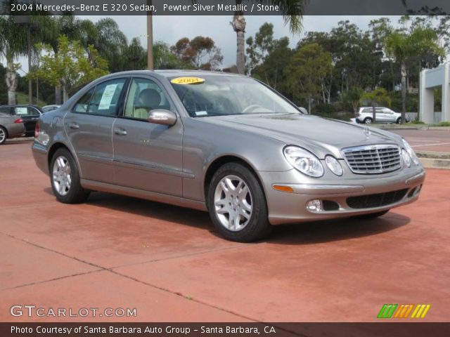 2004 Mercedes-Benz E 320 Sedan in Pewter Silver Metallic