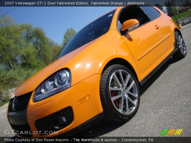 2007 Volkswagen GTI 2 Door Fahrenheit Edition in Fahrenheit Orange