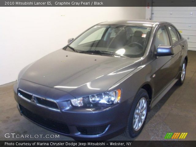 2010 Mitsubishi Lancer ES in Graphite Gray Pearl