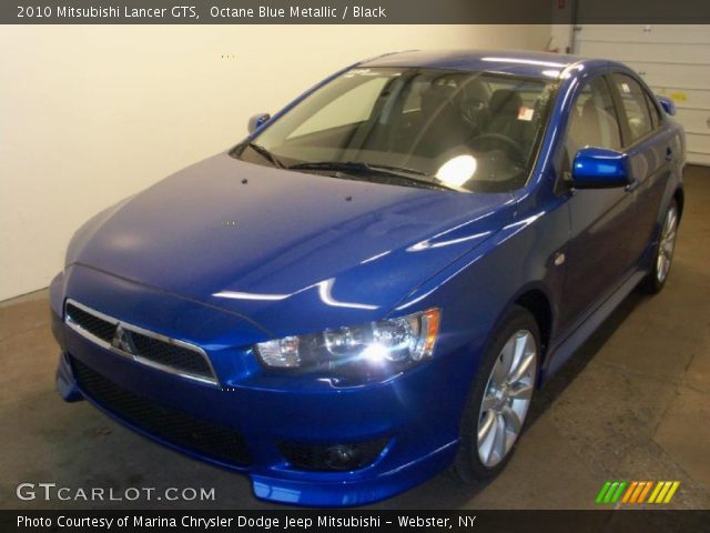 2010 Mitsubishi Lancer GTS in Octane Blue Metallic