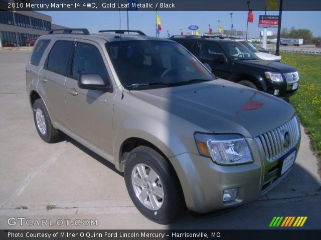 2010 Mercury Mariner I4 4WD in Gold Leaf Metallic
