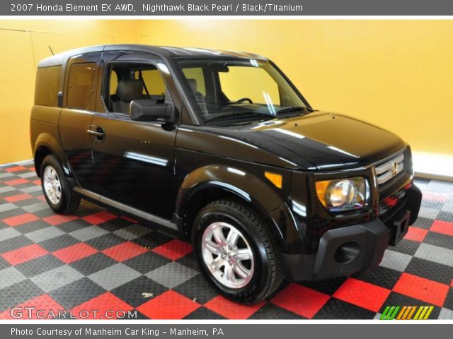 2007 Honda Element EX AWD in Nighthawk Black Pearl