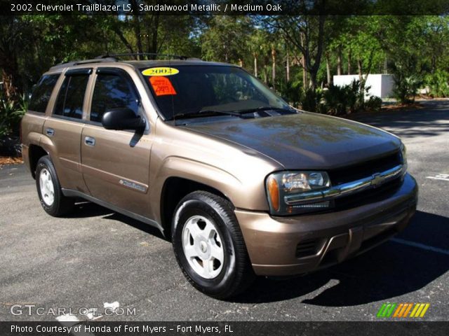 2002 Chevrolet TrailBlazer LS in Sandalwood Metallic