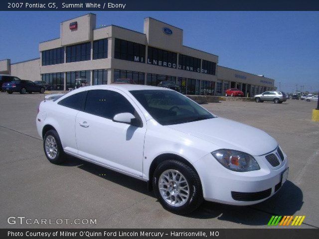 2007 Pontiac G5  in Summit White