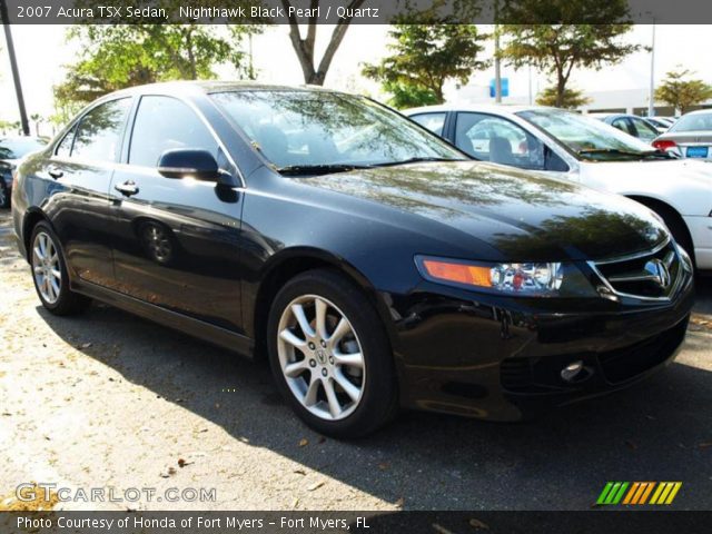 2007 Acura TSX Sedan in Nighthawk Black Pearl