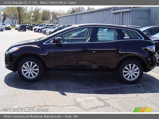 2010 Mazda CX-7 i SV in Black Cherry Mica