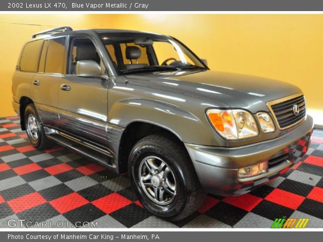 2002 Lexus LX 470 in Blue Vapor Metallic