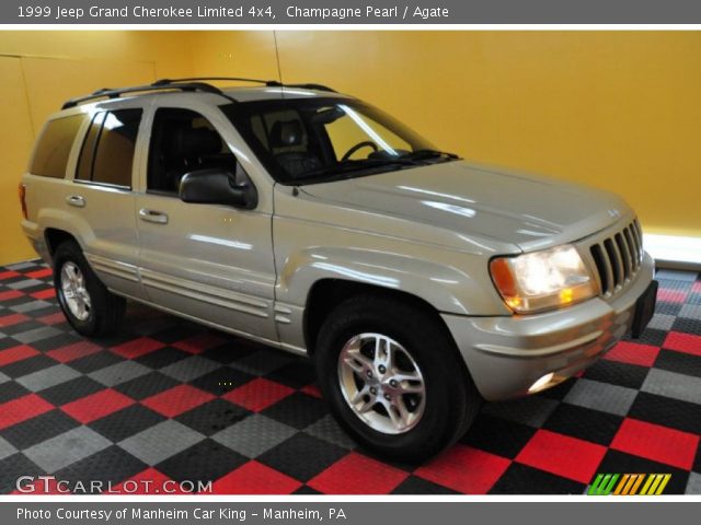 1999 Jeep Grand Cherokee Limited 4x4 in Champagne Pearl