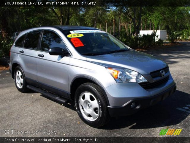 2008 Honda CR-V LX in Whistler Silver Metallic