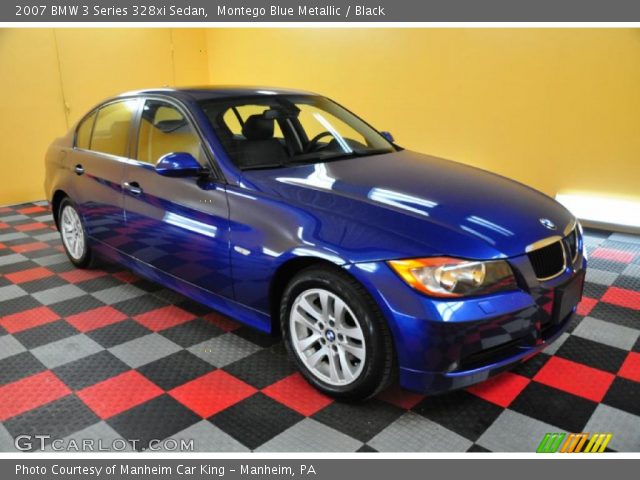 2007 BMW 3 Series 328xi Sedan in Montego Blue Metallic