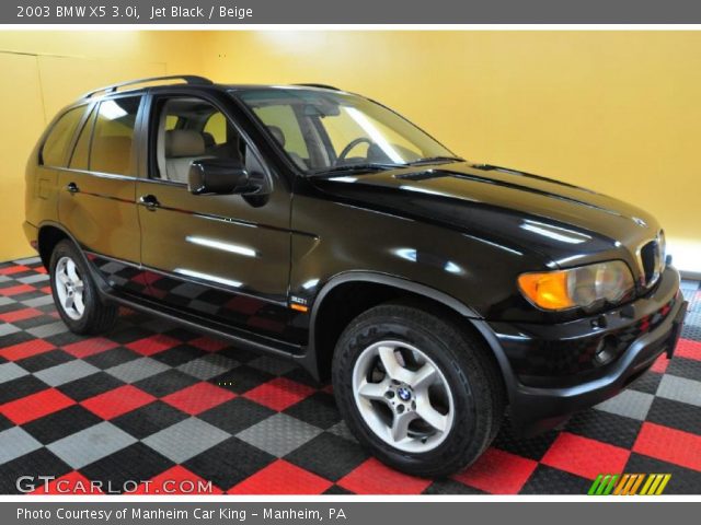 2003 BMW X5 3.0i in Jet Black