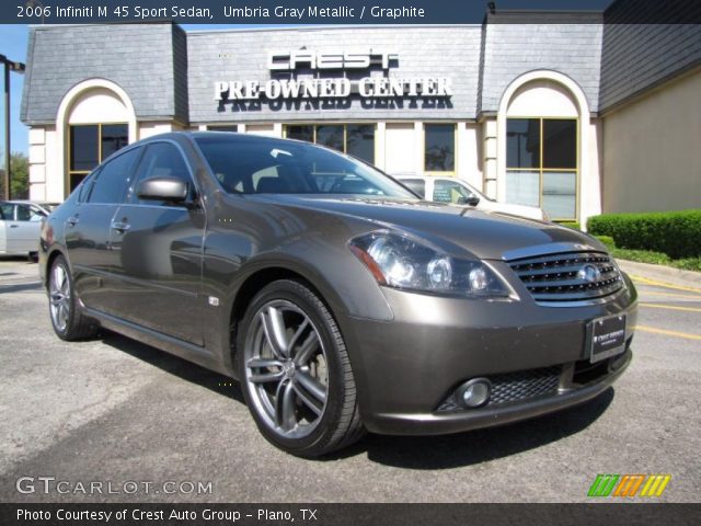 2006 Infiniti M 45 Sport Sedan in Umbria Gray Metallic