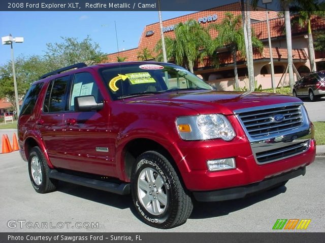 2008 Ford Explorer XLT in Redfire Metallic
