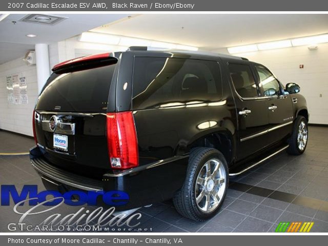 2007 Cadillac Escalade ESV AWD in Black Raven