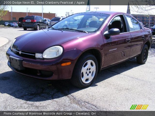 2000 Dodge Neon ES in Deep Cranberry Pearlcoat