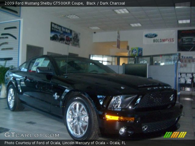 2009 Ford Mustang Shelby GT500KR Coupe in Black