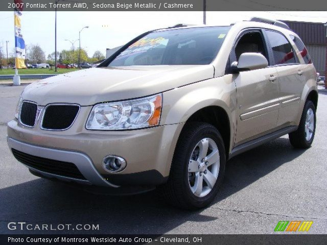 2007 Pontiac Torrent AWD in Sedona Beige Metallic