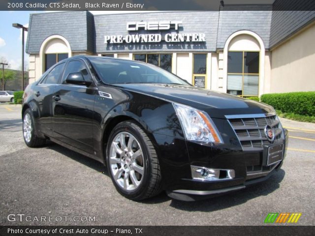 2008 Cadillac CTS Sedan in Black Raven