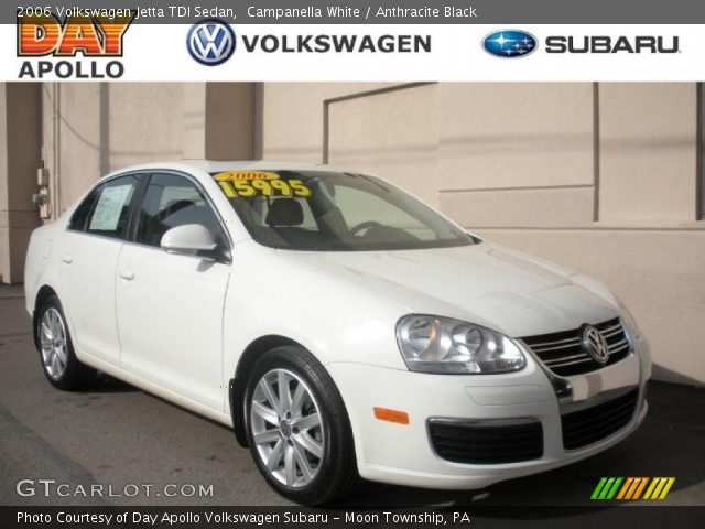 2006 Volkswagen Jetta TDI Sedan in Campanella White