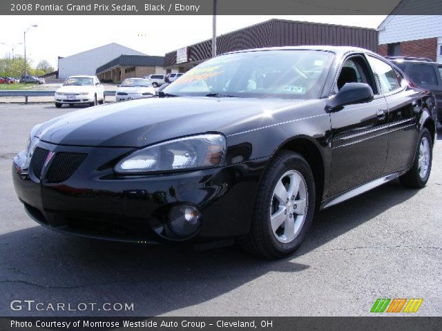 2008 Pontiac Grand Prix Sedan in Black