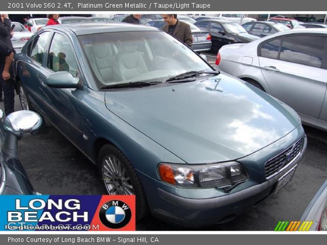 2001 Volvo S60 2.4T in Platinum Green Metallic