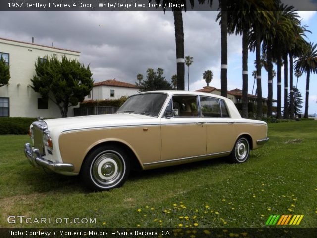 1967 Bentley T Series 4 Door in White/Beige Two Tone