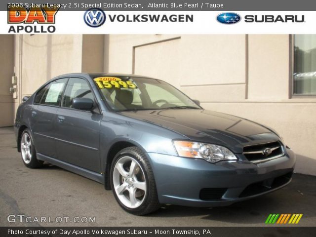 2006 Subaru Legacy 2.5i Special Edition Sedan in Atlantic Blue Pearl