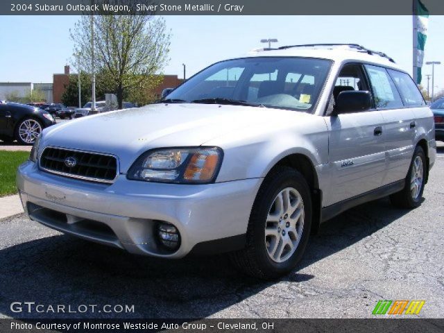2004 Subaru Outback Wagon in Silver Stone Metallic