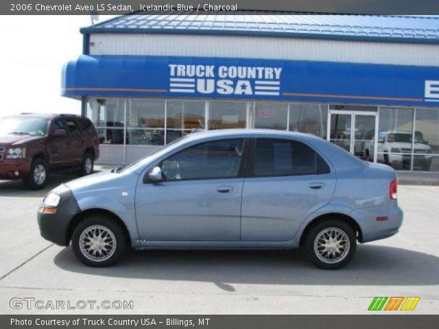 2006 Chevrolet Aveo LS Sedan in Icelandic Blue