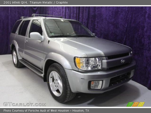 2001 Infiniti QX4  in Titanium Metallic