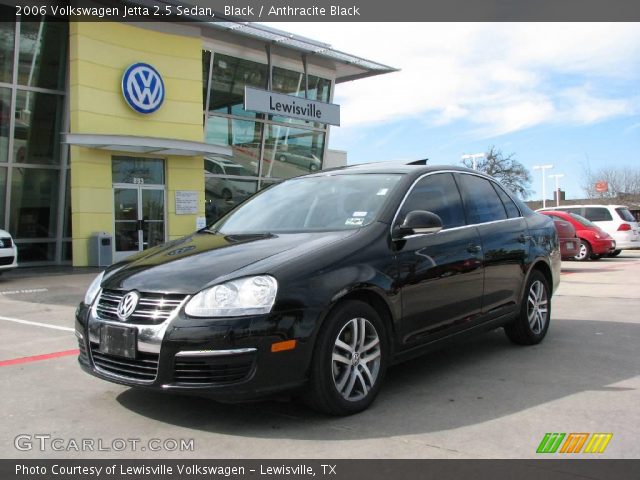 2006 Volkswagen Jetta 2.5 Sedan in Black