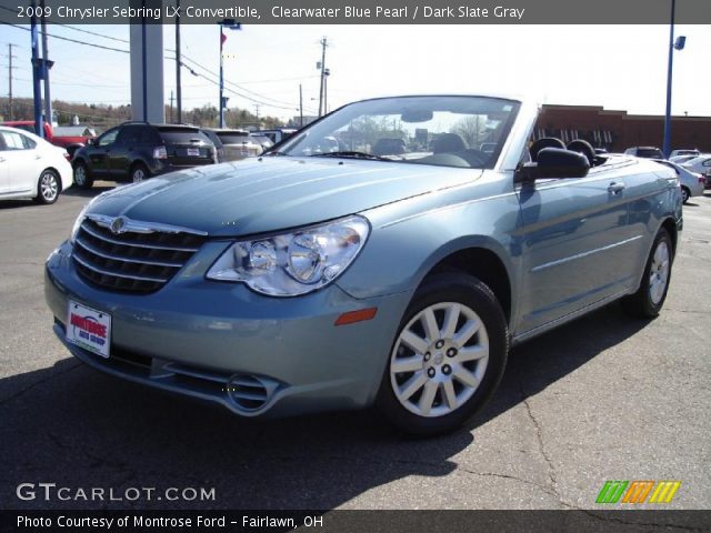 2009 Chrysler Sebring LX Convertible in Clearwater Blue Pearl