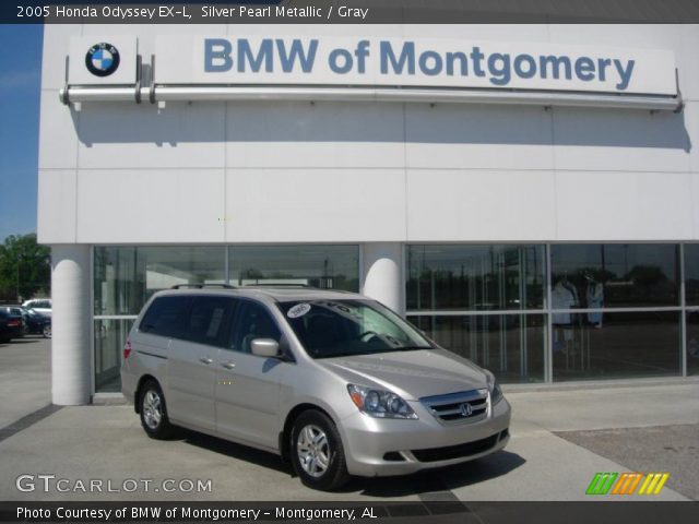 2005 Honda Odyssey EX-L in Silver Pearl Metallic