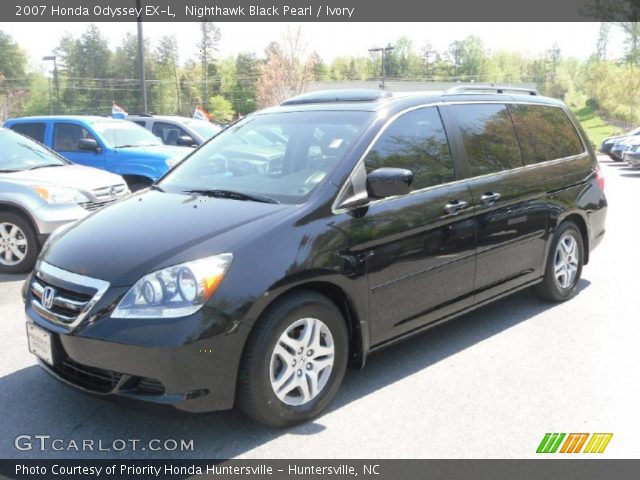 2007 Honda Odyssey EX-L in Nighthawk Black Pearl