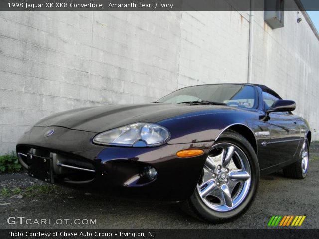 1998 Jaguar XK XK8 Convertible in Amaranth Pearl