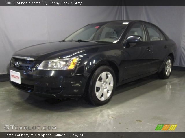 2006 Hyundai Sonata GL in Ebony Black